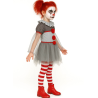 Disfraz De Payasa diaboilica IT Niña - Disfraces de Halloween Payaso Pennywise