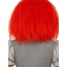 Peluca Melena Payasa Roja