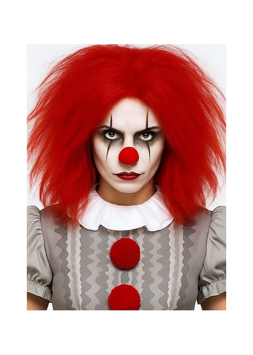 Peluca payaso It mujer - Disfraces de Payasos diabolicos Pennywise
