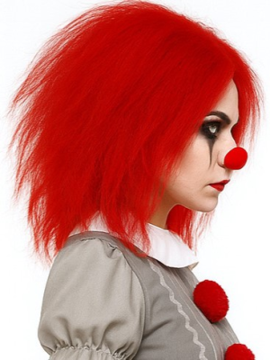 Peluca payaso It mujer - Disfraces de Payasos diabolicos Pennywise