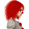 Peluca Melena Payasa Roja - Melenas Largas