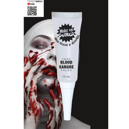 Sangre Falsa Liquida Realista - Maquillaje Disfraces Halloween