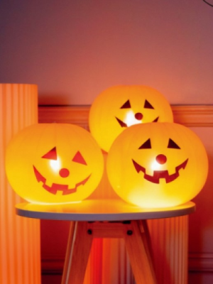 còpia de Globo Calabaza Metalizada