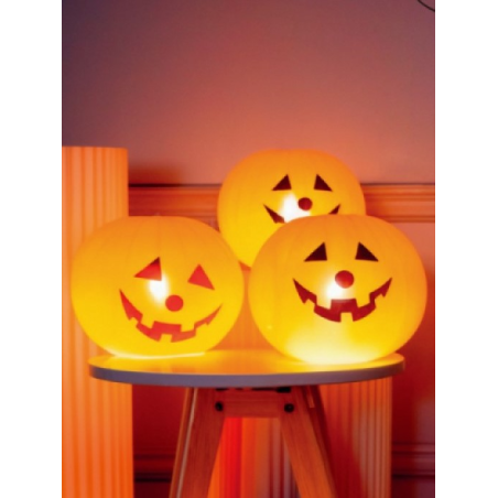 Globos de Calabazas Led 3 unid - Decoración Halloween