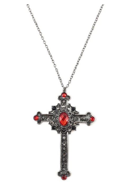 Collar Cruz Gotico - Complementos Disfraces Halloween - COMPLEMENTOS POR CATEGORIA