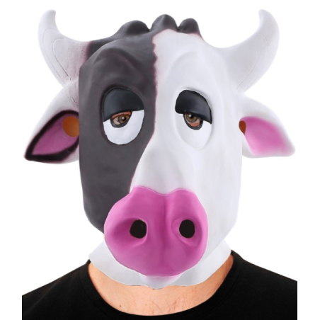 Mascara de Vaca - Caretas Disfraces Animales