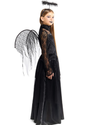 Comprar Disfraz de Vampiresa Clasica para Niña - Disfraces Halloween Vampiros Infantiles