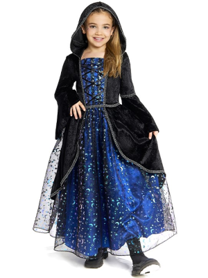 còpia de Disfraz De Brujas Estrellas Morada Infantil