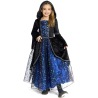Disfraz De Bruja Estrellas Azul para Niña - Disfraces Halloween Brujas y Hechiceras - Disfraces de Brujas y Hechiceros para Niña