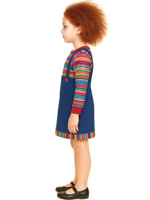 Disfraz De Muñeca Chucky Infantil - Disfraces Halloween Diabolicos - Disfraces de Muñeco Diabolico Infantiles