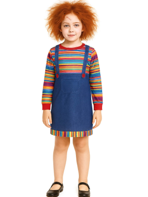 Disfraz De Muñeca Chucky Infantil - Disfraces Halloween Diabolicos - Disfraces de Muñeco Diabolico Infantiles