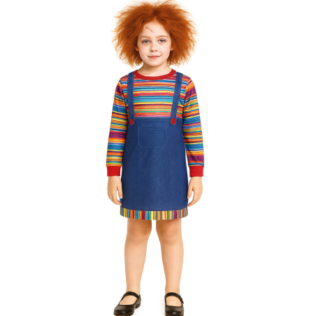 Disfraz De Muñeca Asesina Infantil