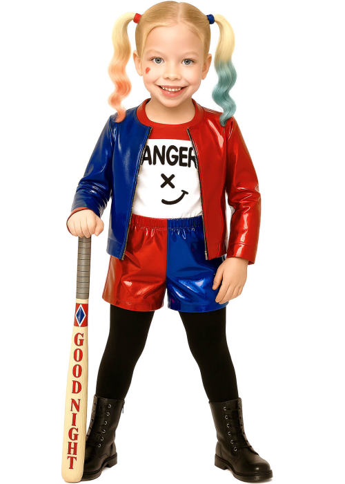 Disfraz de Harley Quinn para Niña - Disfraces Halloween Joker