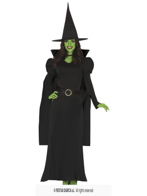 Disfraz De Bruja Negra - Disfraces Halloween Magos - Disfraces de Brujas y Hechiceros Adultos