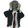 Busto Zombie con Luz Sonido y Movimiento - Decoración Halloween