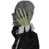 Busto Zombie con Luz Sonido y Movimiento - Decoración Halloween - Muñecos