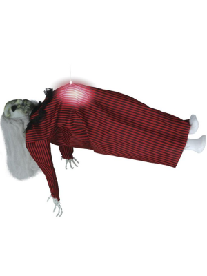 Muerta Levitando con Luz Sonido y Movimiento - Decoración Halloween - Muñecos
