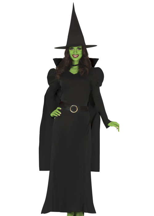 Disfraz De Bruja Negra - Disfraces Halloween Magos
