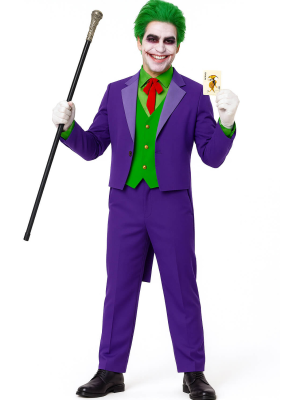 Disfraz de Joker morado para hombre | Villano Adulto – DisfrazJaiak