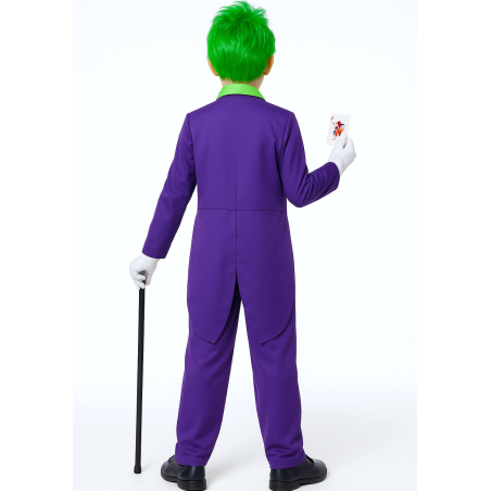 Disfraz de Joker Morado para Niño - Disfraces Halloween Payasos - Disfraces de Joker y Joker Baby Infantiles