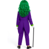 Disfraz de Joker Morado para Niña - Disfraces Halloween Payasos - Disfraces de Joker y Joker Baby Infantiles