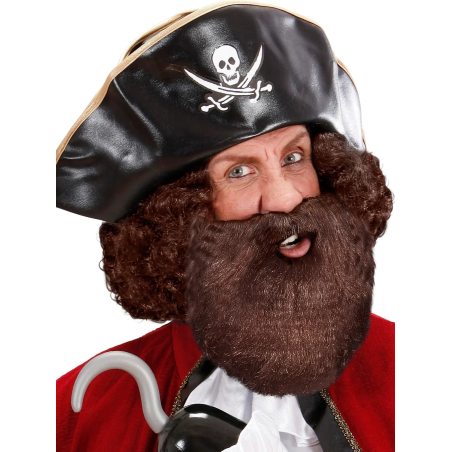 Barba Castaña con Bigote Tupida - Barbas y Bigotes - Barbas y Bigotes