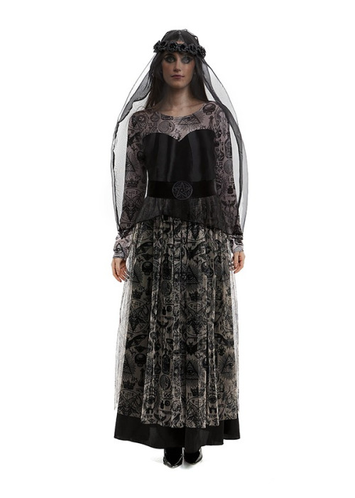 Disfraz de Novia Cadaver Gotica para Mujer - Disfraces Halloween Zombies