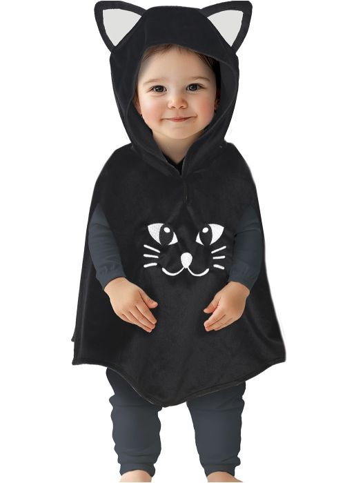 Disfraz de Gato Poncho para Bebe - Disfraces de Animales - Disfraces de Animales para Bebes