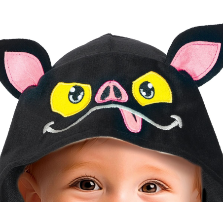 Disfraz de Murcielago Poncho para Bebe - Disfraces Halloween Vampiros - Disfraces de Vampiros y Vampiresas para Bebes