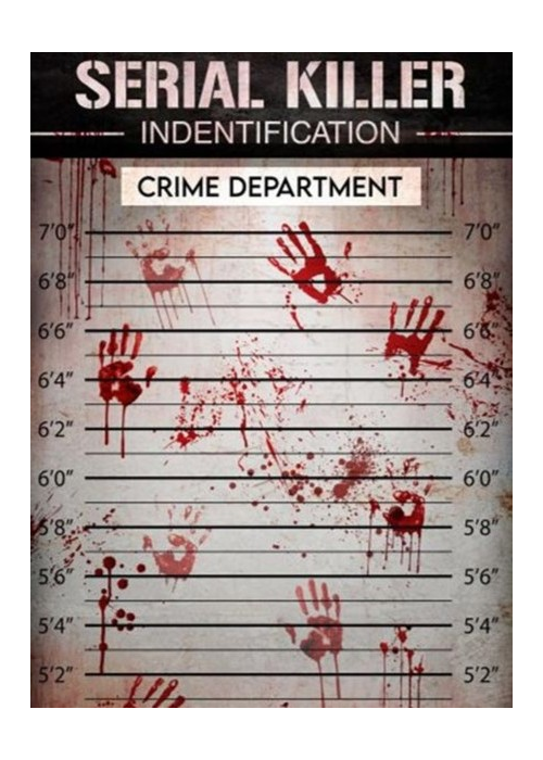 Photocall Asesino Convicto Tela 120x200 cm - Decoracion Halloween