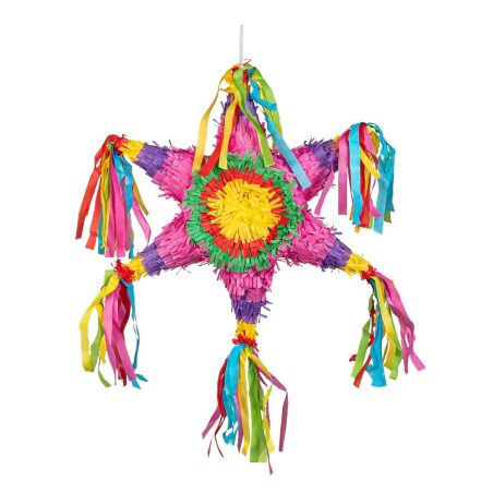 Piñata Estrella Mexicana Colores - Piñatas