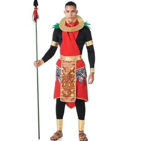 Disfraz De Masai Hombre - Disfraces de Africanos para Hombres