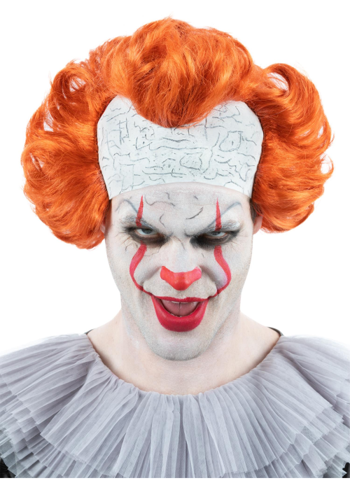Peluca Payaso Asesino Pennywise IT | Disfraces Halloween Terror