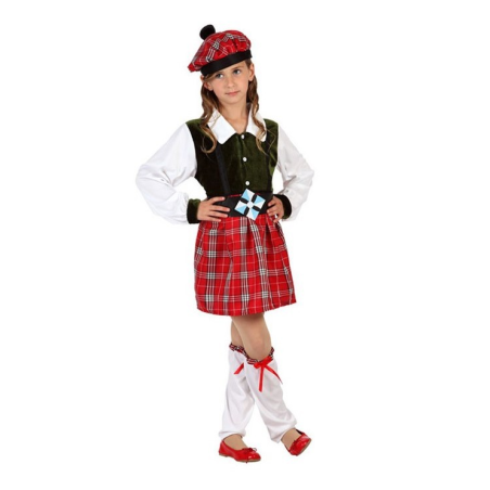 Disfraz de Escocesa Niña - Disfraces Escoceses para Niñas