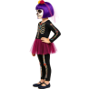 Disfraz De Catrina Tutu Infantil - Disfraces Halloween Esqueletos - Disfraces de Esqueleto para Niñas