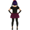 Disfraz de Catrina Lila Flores para Mujer - Disfraces Halloween Esqueletos - Disfraces de Esqueleto para Mujer