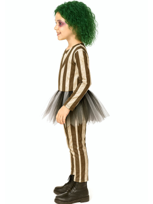 Disfraz De Bitelchus Tutú Niña - Disfraces Beetlejuice