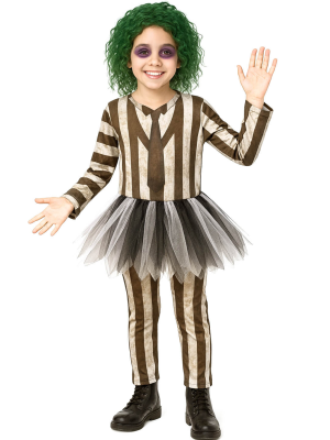 Disfraz De Bitelchus Tutú Niña - Disfraces Beetlejuice