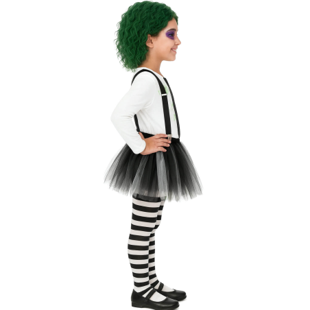 Disfraz De Bitelchus Niña Tutu - Disfraces De Halloween Beetlejuice - Disfraces Bitelchus - Beetlejuice Infantiles