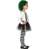Disfraz De Bitelchus Niña Tutu - Disfraces De Halloween Beetlejuice - Disfraces Bitelchus - Beetlejuice Infantiles