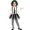 Disfraz De Bitelchus Niña Tutu - Disfraces De Halloween Beetlejuice - Disfraces Bitelchus - Beetlejuice Infantiles