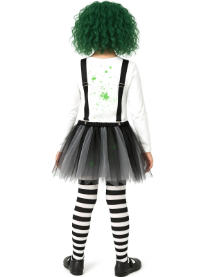 Disfraz De Bitelchus Niña Tutu - Disfraces De Halloween Beetlejuice - Disfraces Bitelchus - Beetlejuice Infantiles