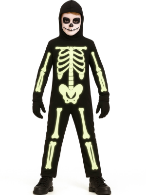 Comprar Disfraz de Esqueleto Fluorescente Infantil - Disfraces de Esqueleto para Niños