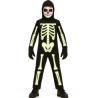 Disfraz De Esqueleto Fluorescente Infantil