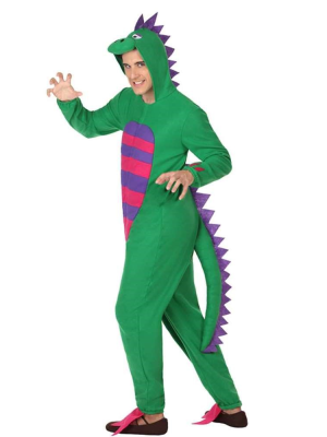 Disfraz de Dragon Verde Adulto - Disfraces de Animales