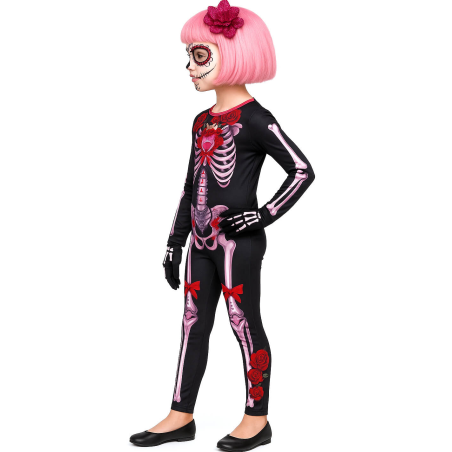 Disfraz De Catrina Buzo Infantil