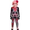 Disfraz De Catrina Buzo Infantil - Disfraces de Esqueletos y Catrinas - Disfraces de Esqueleto para Niñas