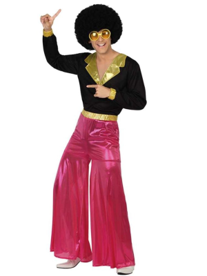 Comprar Disfraz de Disco Rosa Hombre - Disfraces de Disco para Hombre