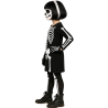 Disfraz De Esqueleto Vestido niña - Disfraces Calaveras y Catrinas - Disfraces de Halloween Infantiles