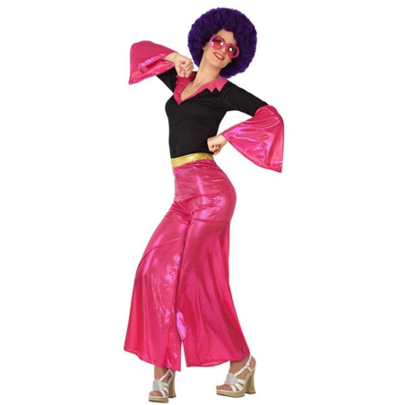 Disfraz de Disco Rosa Mujer - Disfraces de Disco para Mujer